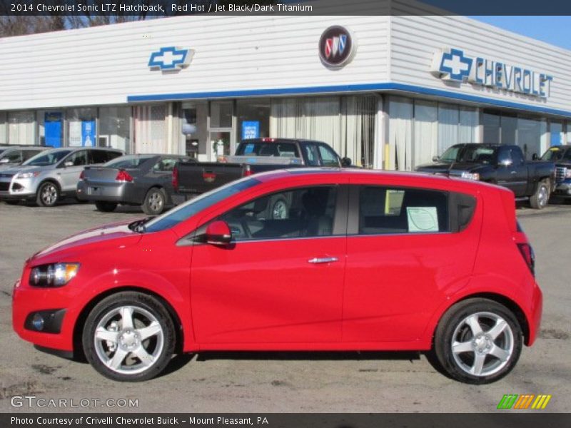  2014 Sonic LTZ Hatchback Red Hot