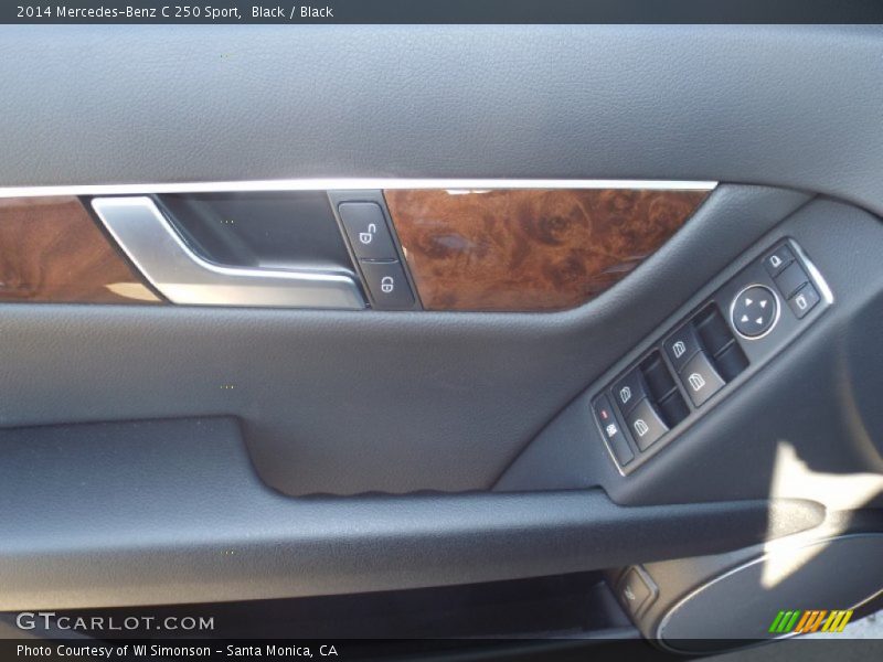 Black / Black 2014 Mercedes-Benz C 250 Sport