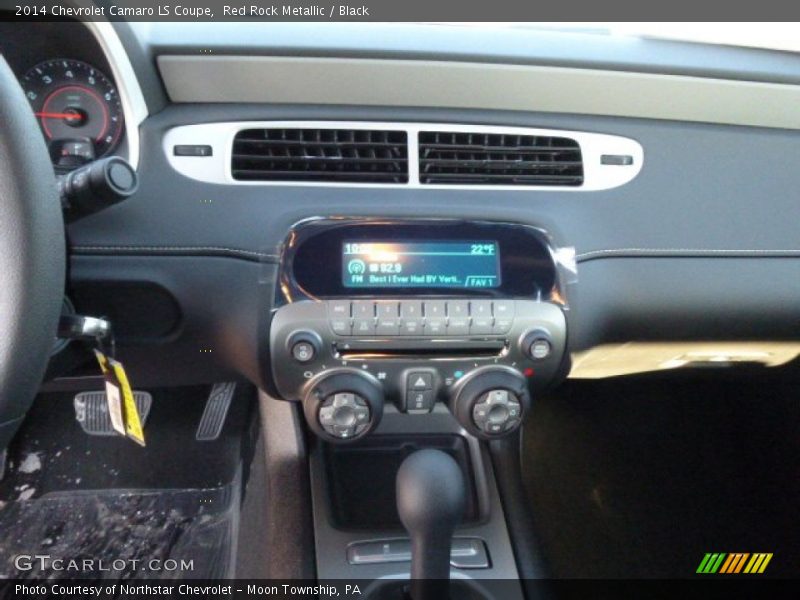 Red Rock Metallic / Black 2014 Chevrolet Camaro LS Coupe