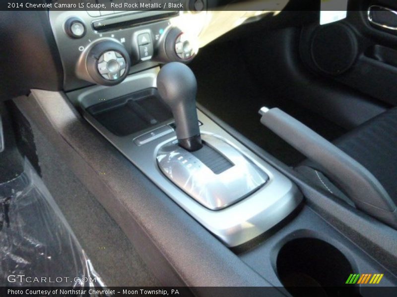 Red Rock Metallic / Black 2014 Chevrolet Camaro LS Coupe