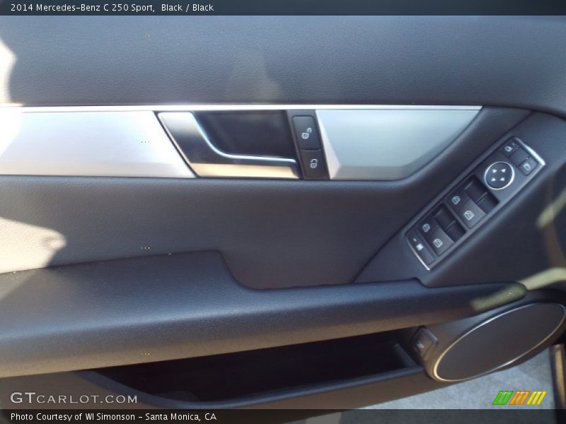 Black / Black 2014 Mercedes-Benz C 250 Sport