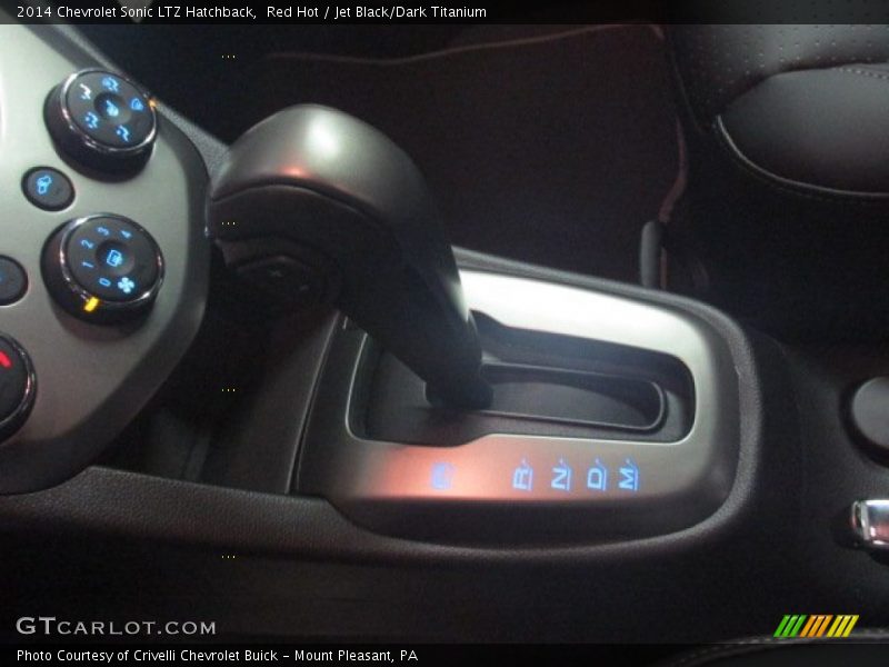  2014 Sonic LTZ Hatchback 6 Speed Automatic Shifter