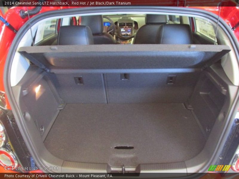  2014 Sonic LTZ Hatchback Trunk