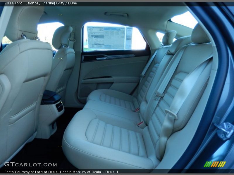 Sterling Gray / Dune 2014 Ford Fusion SE
