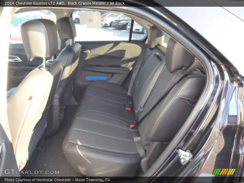 Black Granite Metallic / Jet Black 2014 Chevrolet Equinox LTZ AWD