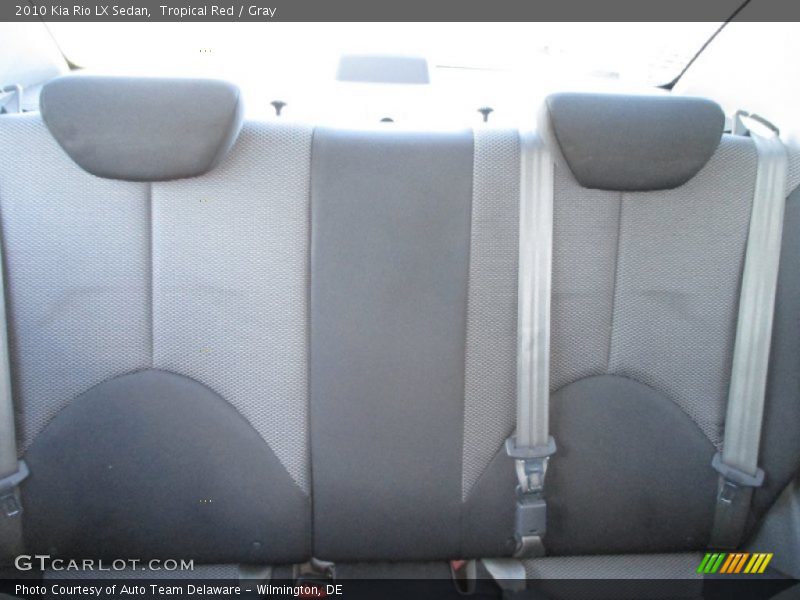 Tropical Red / Gray 2010 Kia Rio LX Sedan