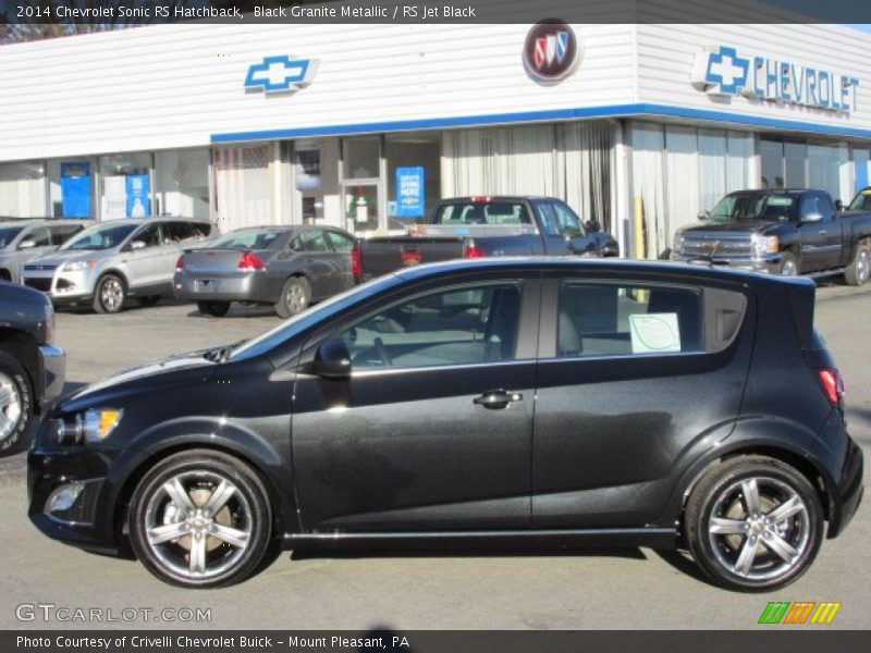  2014 Sonic RS Hatchback Black Granite Metallic