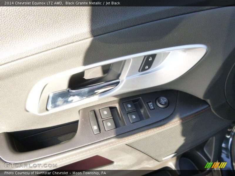 Black Granite Metallic / Jet Black 2014 Chevrolet Equinox LTZ AWD