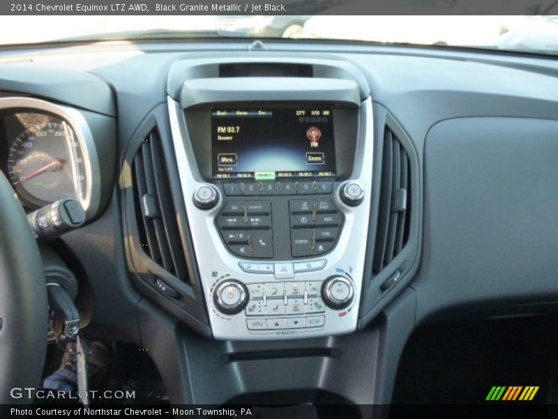 Black Granite Metallic / Jet Black 2014 Chevrolet Equinox LTZ AWD