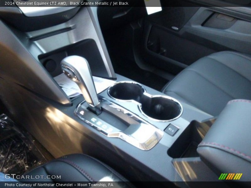 Black Granite Metallic / Jet Black 2014 Chevrolet Equinox LTZ AWD