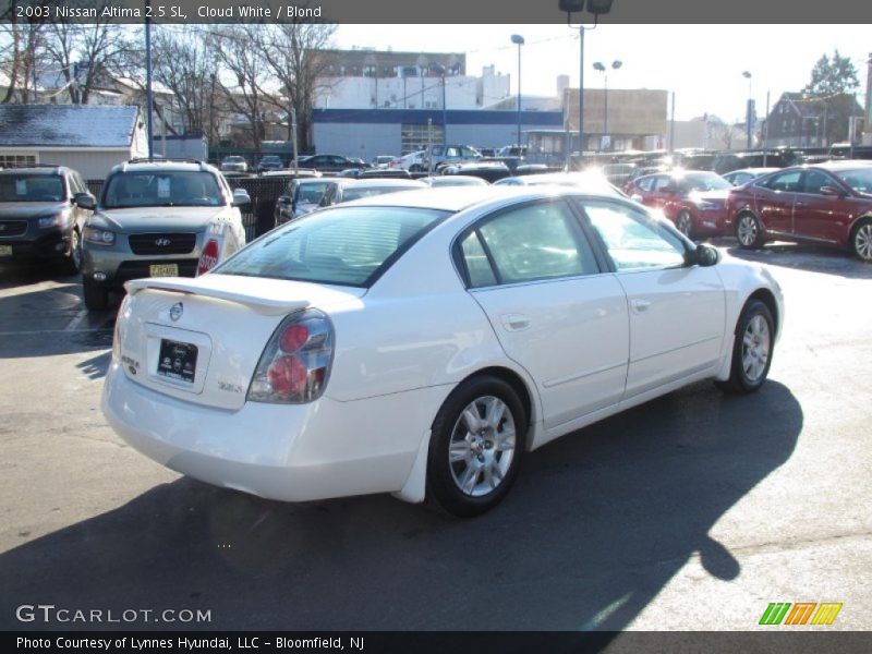 Cloud White / Blond 2003 Nissan Altima 2.5 SL