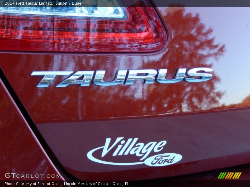 Sunset / Dune 2014 Ford Taurus Limited