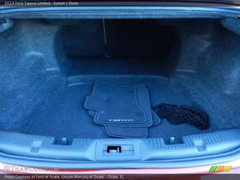 2014 Taurus Limited Trunk