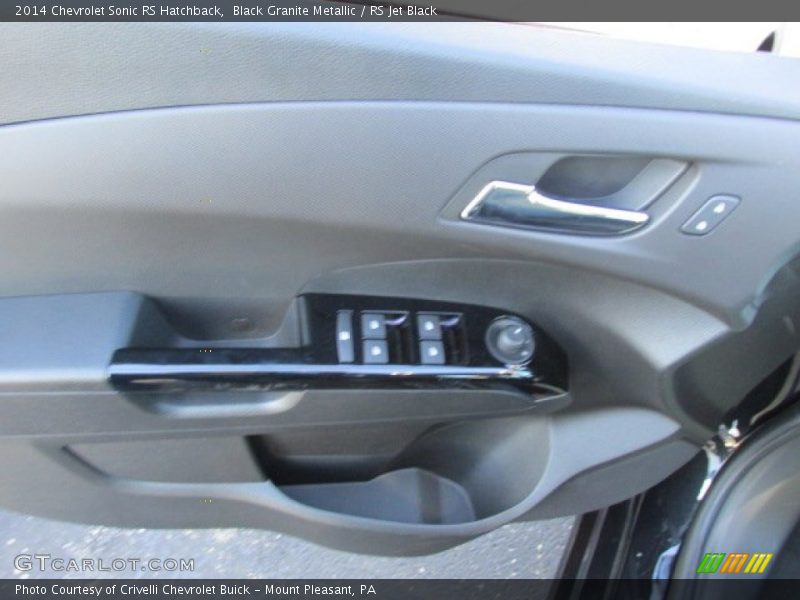 Black Granite Metallic / RS Jet Black 2014 Chevrolet Sonic RS Hatchback