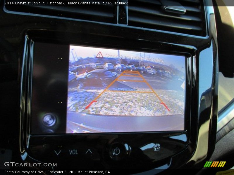 Black Granite Metallic / RS Jet Black 2014 Chevrolet Sonic RS Hatchback