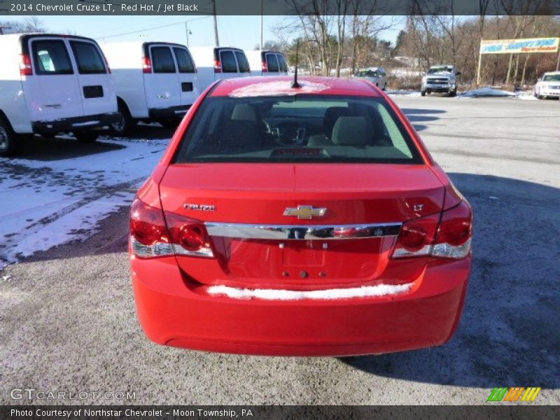 Red Hot / Jet Black 2014 Chevrolet Cruze LT