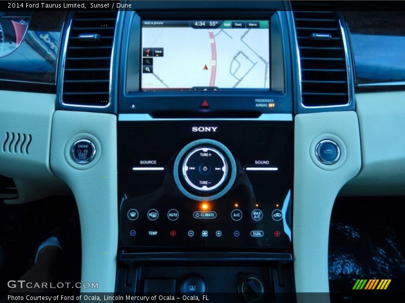Sunset / Dune 2014 Ford Taurus Limited