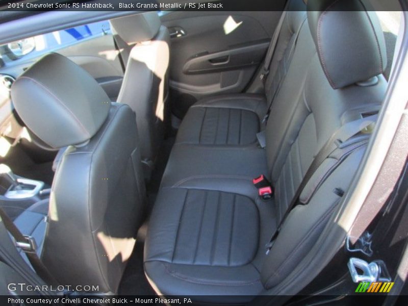 Black Granite Metallic / RS Jet Black 2014 Chevrolet Sonic RS Hatchback