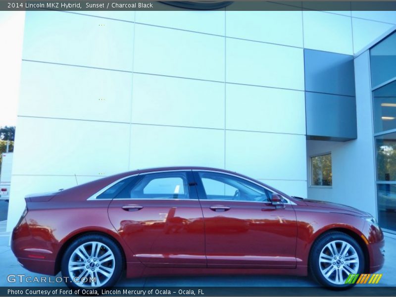  2014 MKZ Hybrid Sunset