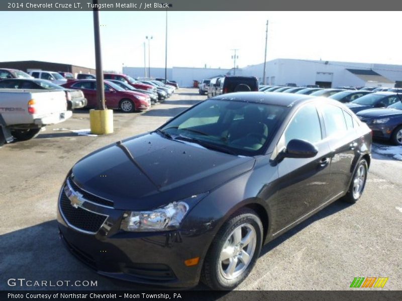 Tungsten Metallic / Jet Black 2014 Chevrolet Cruze LT
