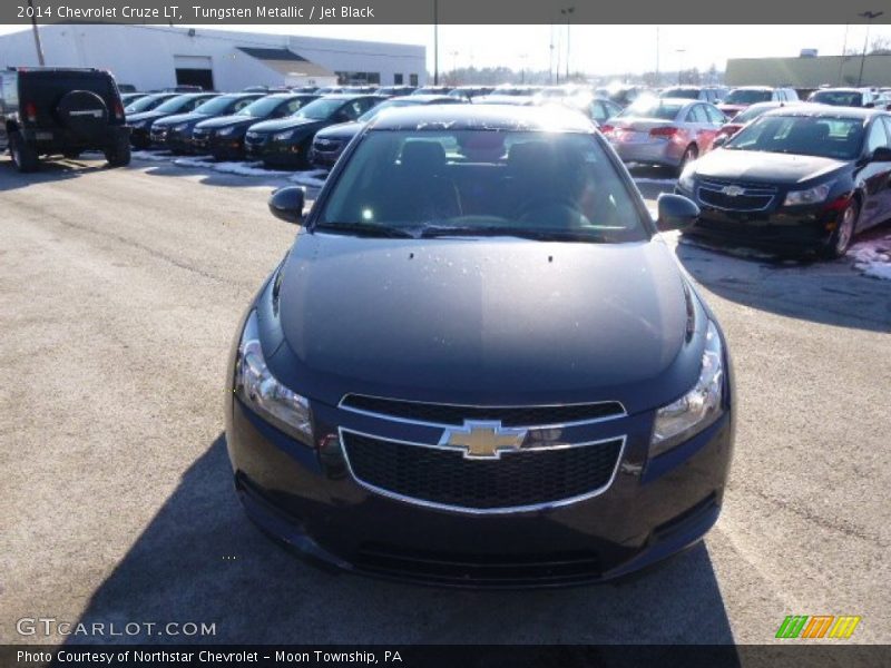 Tungsten Metallic / Jet Black 2014 Chevrolet Cruze LT