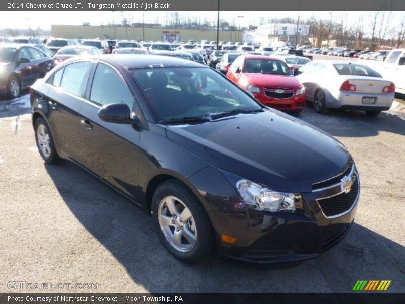 Tungsten Metallic / Jet Black 2014 Chevrolet Cruze LT