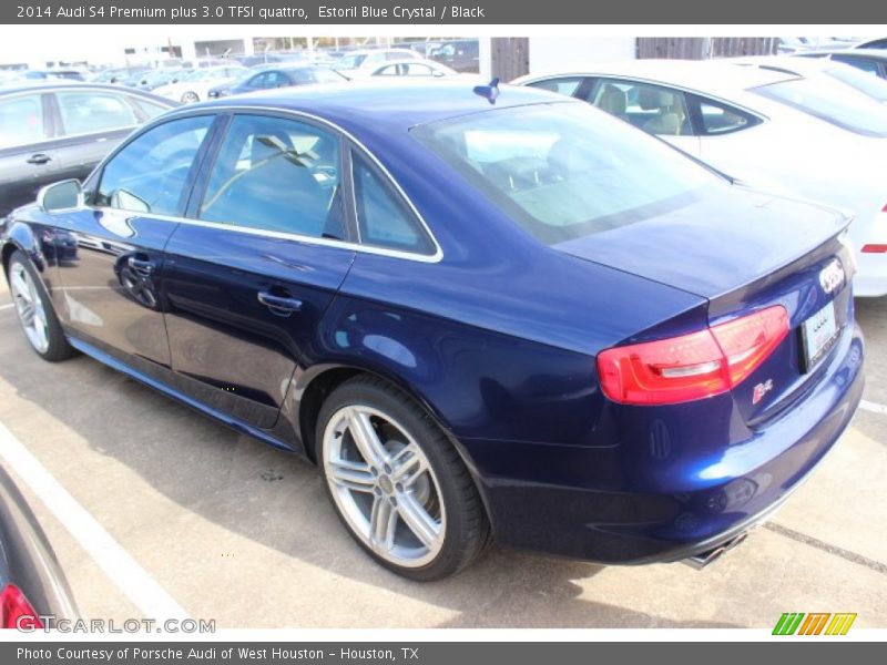 Estoril Blue Crystal / Black 2014 Audi S4 Premium plus 3.0 TFSI quattro