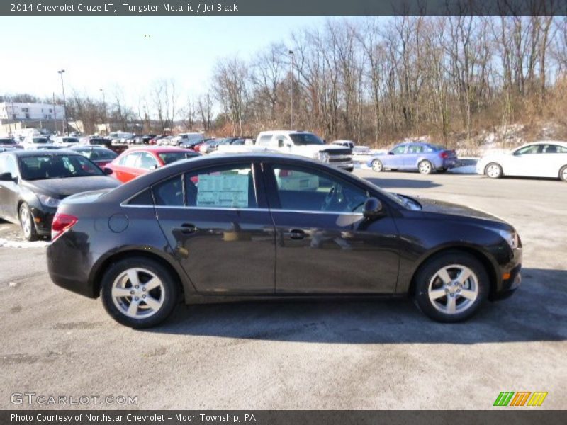 Tungsten Metallic / Jet Black 2014 Chevrolet Cruze LT