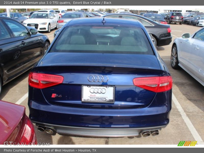 Estoril Blue Crystal / Black 2014 Audi S4 Premium plus 3.0 TFSI quattro