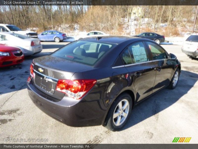 Tungsten Metallic / Jet Black 2014 Chevrolet Cruze LT