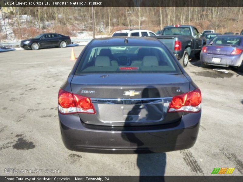 Tungsten Metallic / Jet Black 2014 Chevrolet Cruze LT