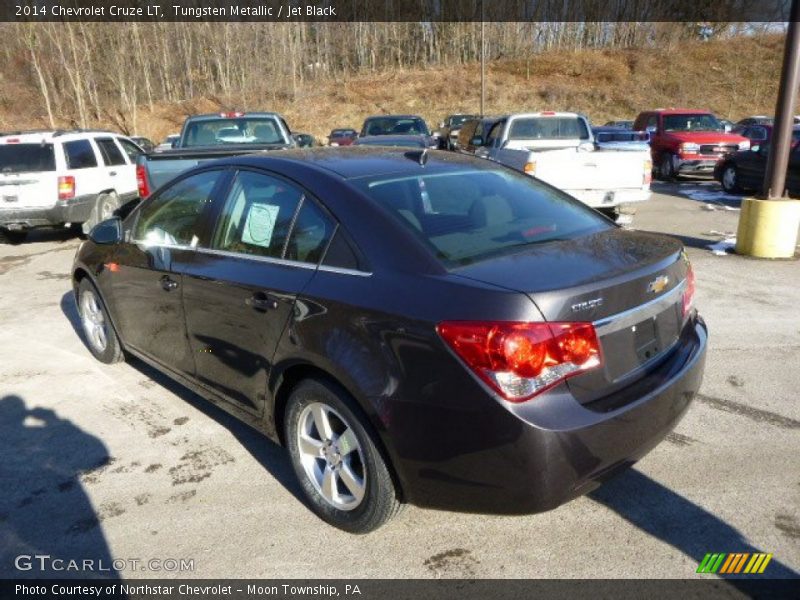 Tungsten Metallic / Jet Black 2014 Chevrolet Cruze LT
