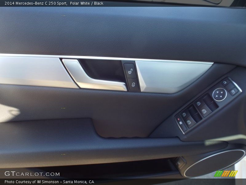 Polar White / Black 2014 Mercedes-Benz C 250 Sport