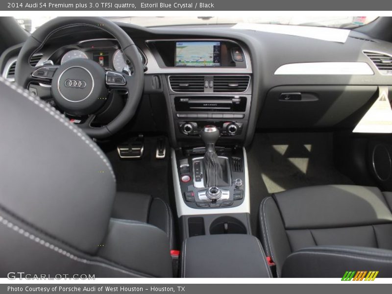 Estoril Blue Crystal / Black 2014 Audi S4 Premium plus 3.0 TFSI quattro