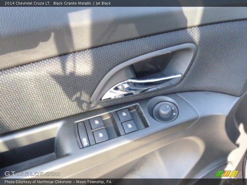 Black Granite Metallic / Jet Black 2014 Chevrolet Cruze LT