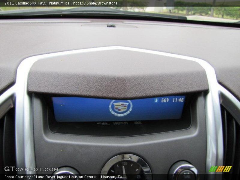 Platinum Ice Tricoat / Shale/Brownstone 2011 Cadillac SRX FWD