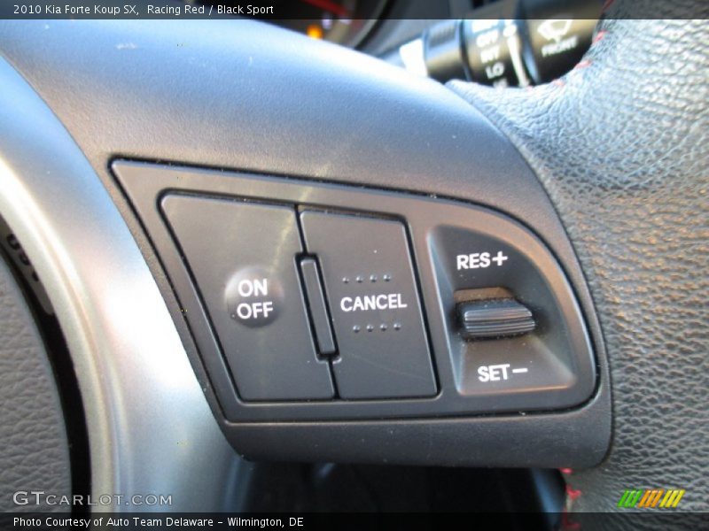Racing Red / Black Sport 2010 Kia Forte Koup SX
