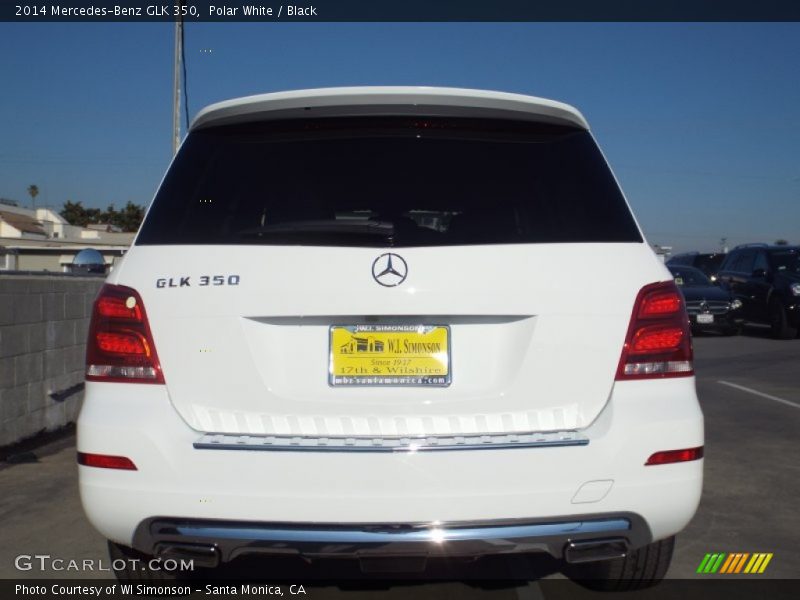 Polar White / Black 2014 Mercedes-Benz GLK 350