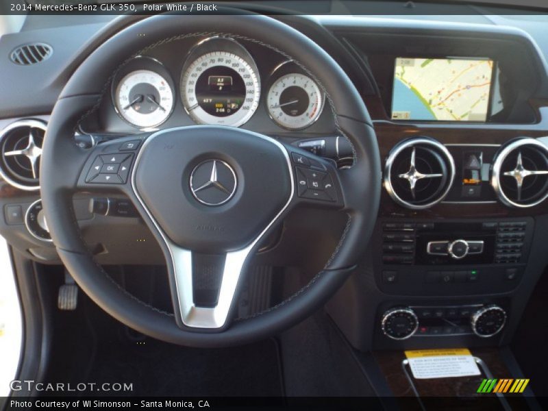 Polar White / Black 2014 Mercedes-Benz GLK 350