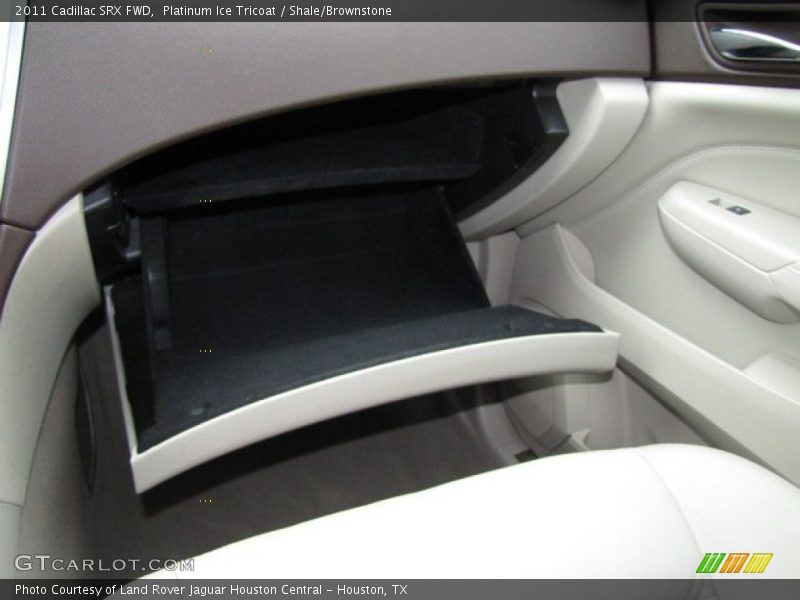 Platinum Ice Tricoat / Shale/Brownstone 2011 Cadillac SRX FWD