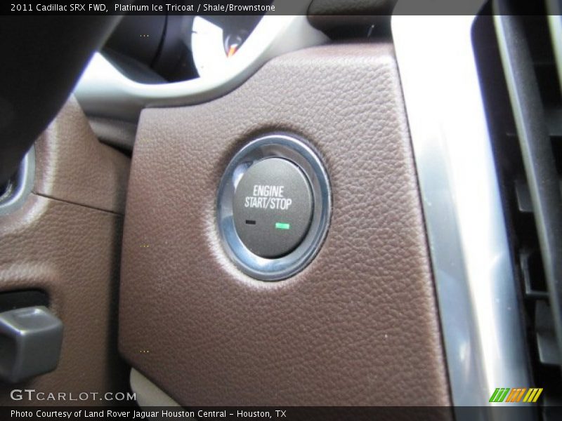 Platinum Ice Tricoat / Shale/Brownstone 2011 Cadillac SRX FWD