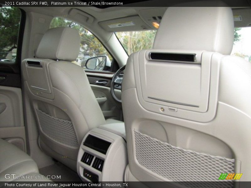 Platinum Ice Tricoat / Shale/Brownstone 2011 Cadillac SRX FWD