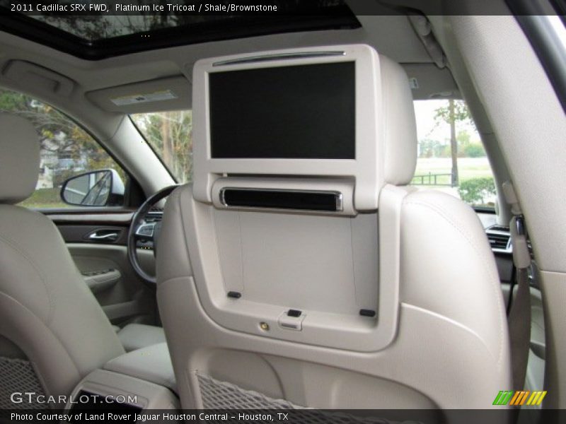 Platinum Ice Tricoat / Shale/Brownstone 2011 Cadillac SRX FWD