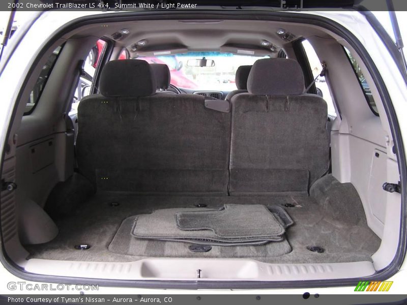 Summit White / Light Pewter 2002 Chevrolet TrailBlazer LS 4x4