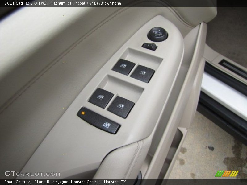 Platinum Ice Tricoat / Shale/Brownstone 2011 Cadillac SRX FWD