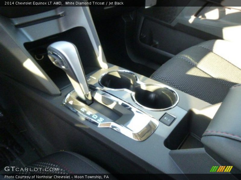 White Diamond Tricoat / Jet Black 2014 Chevrolet Equinox LT AWD