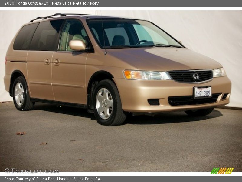 Mesa Beige Metallic / Ivory 2000 Honda Odyssey EX