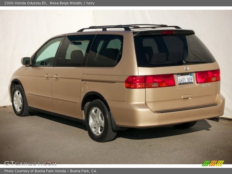 Mesa Beige Metallic / Ivory 2000 Honda Odyssey EX