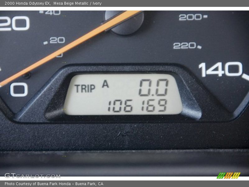 Mesa Beige Metallic / Ivory 2000 Honda Odyssey EX