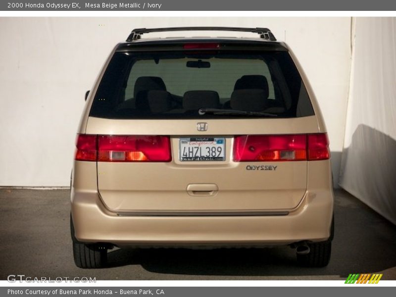 Mesa Beige Metallic / Ivory 2000 Honda Odyssey EX